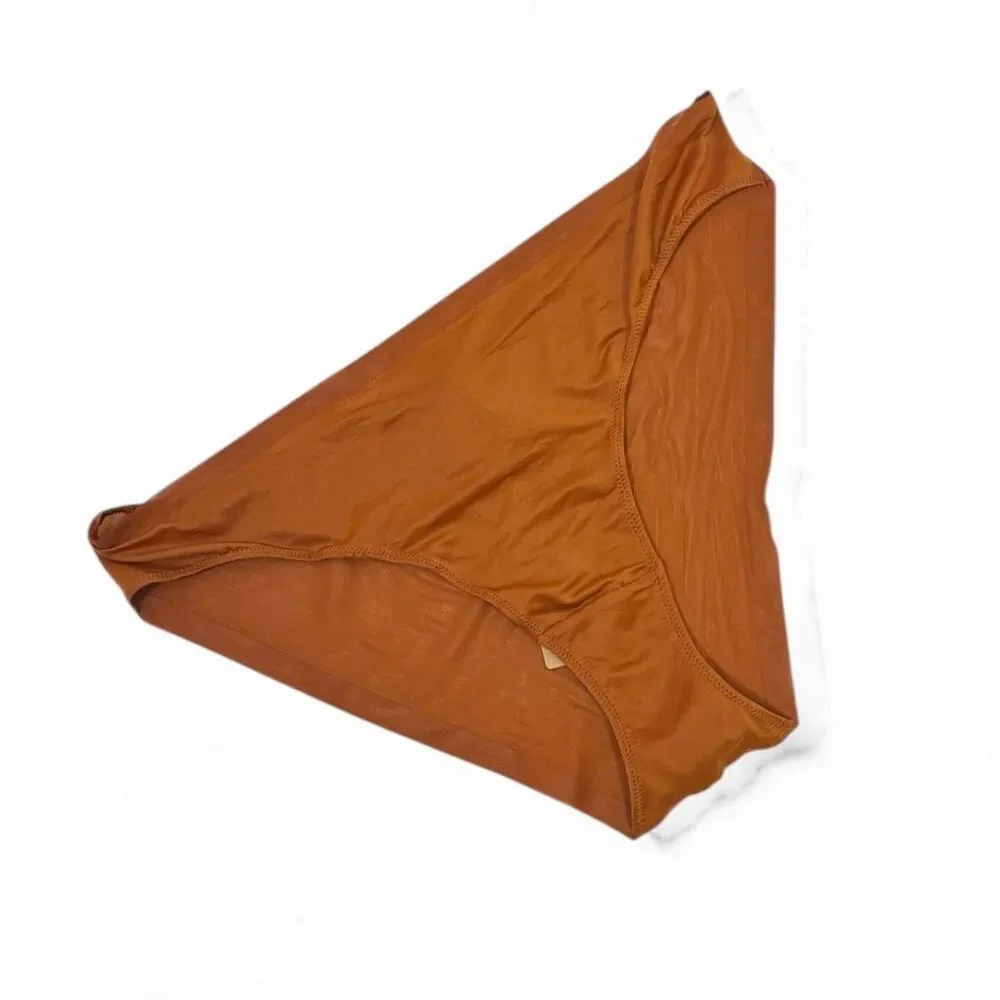 SKIMS Weightless Bikini in Bronze Size 3X